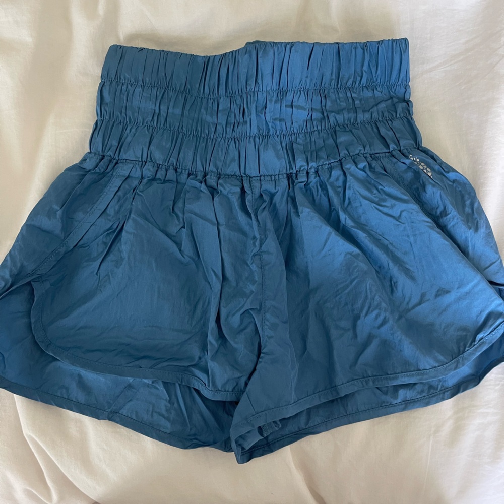 Blue Free People Movement “the way home” shorts